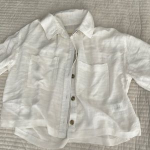 aeropostale white blouse